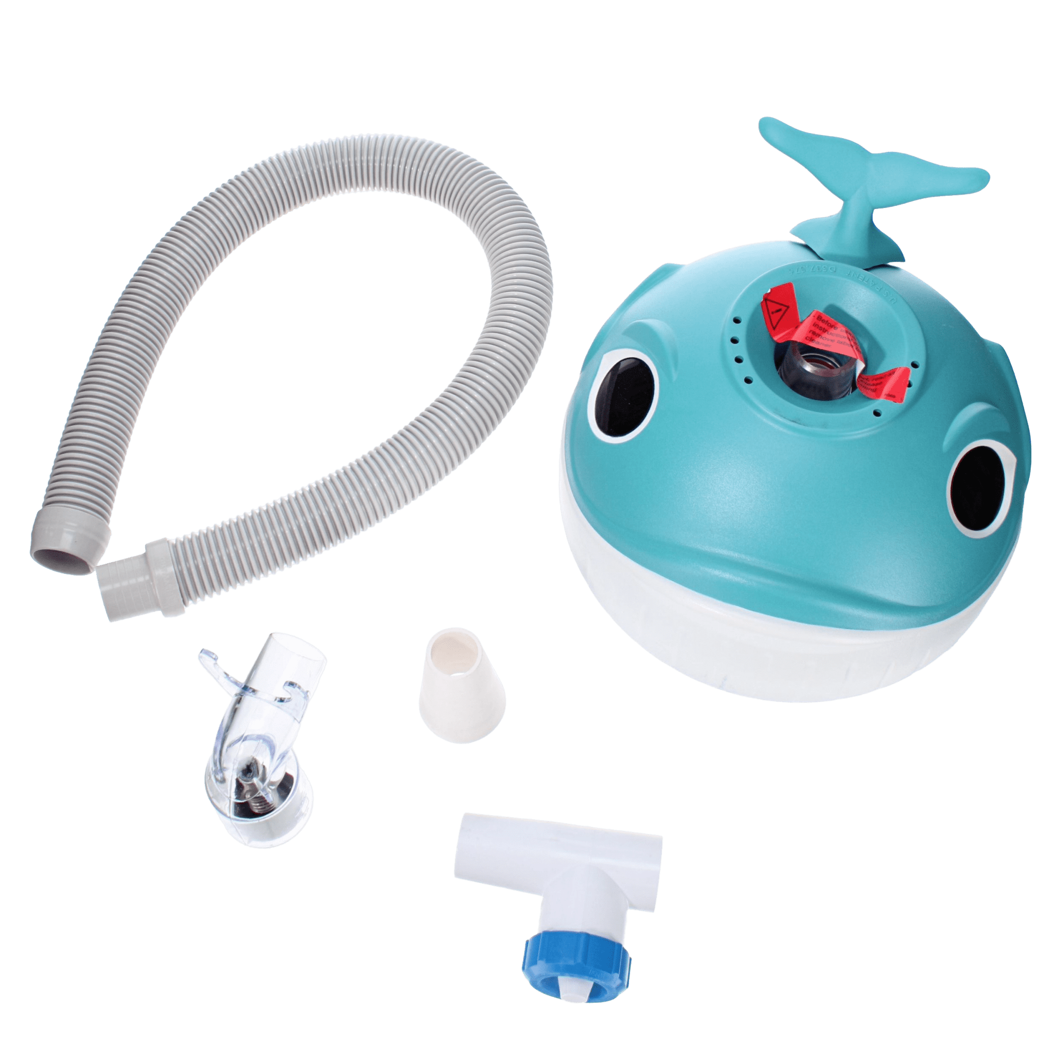 Hayward Wanda The Whale Automatic Above Ground Pool Suction Cleaner with 32' Hose - W3900 | Efficient Pool Cleaning for Inground & Above Ground Pools | Perfect for Backyard, Vacation Homes & Family Use