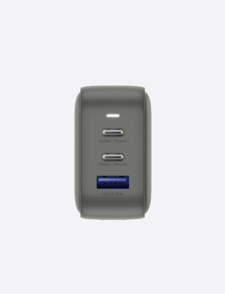 TravelWorld GaN66 Fast Charger - 66W USB C Wall Charger with GaN Technology for iPhone, Samsung, MacBook - Perfect for Travel, Home & Office Use