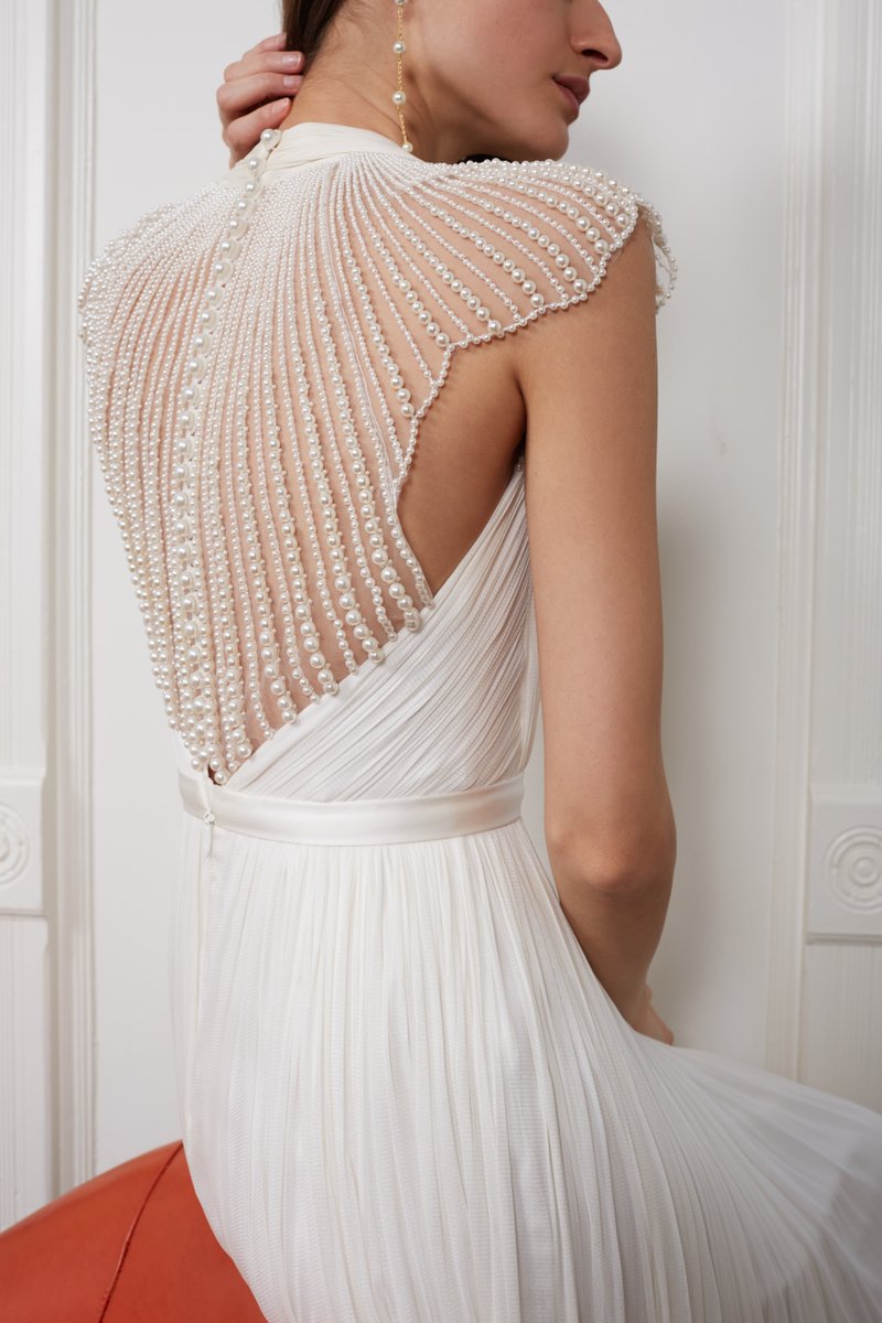 BHLDN Catherine Deane Kellyn Wedding Gown - Elegant Lace Bridal Dress for Bride, Perfect for Beach, Garden & Church Ceremonies