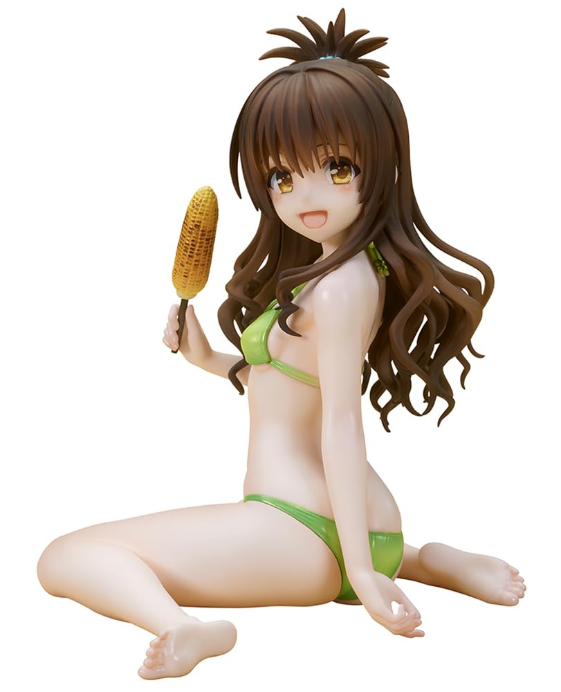 Ques Q Love-RU Darkness 1/7 Scale PVC Figure - Mikan Yuuki in Bikini (12cm) - Anime Collectible for Display & Gift