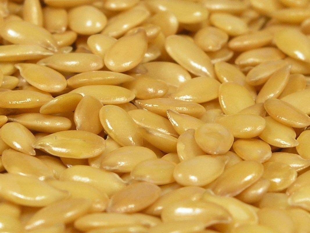 Organic Golden Flax Seeds 500 Count - Non-GMO Superfood for Sprouting, Smoothies & Baking | High in Omega-3 & Fiber | Perfect for Healthy Salads, Yogurt Toppings & Homemade Bread