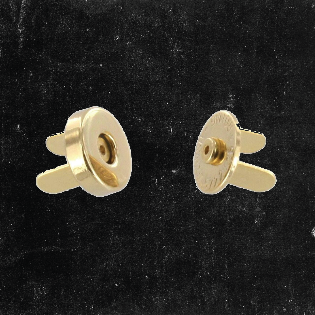 12mm Gold Plated Magnetic Snap Fastener for Handbags, Purses & DIY Crafts - Secure & Stylish Closure Solution