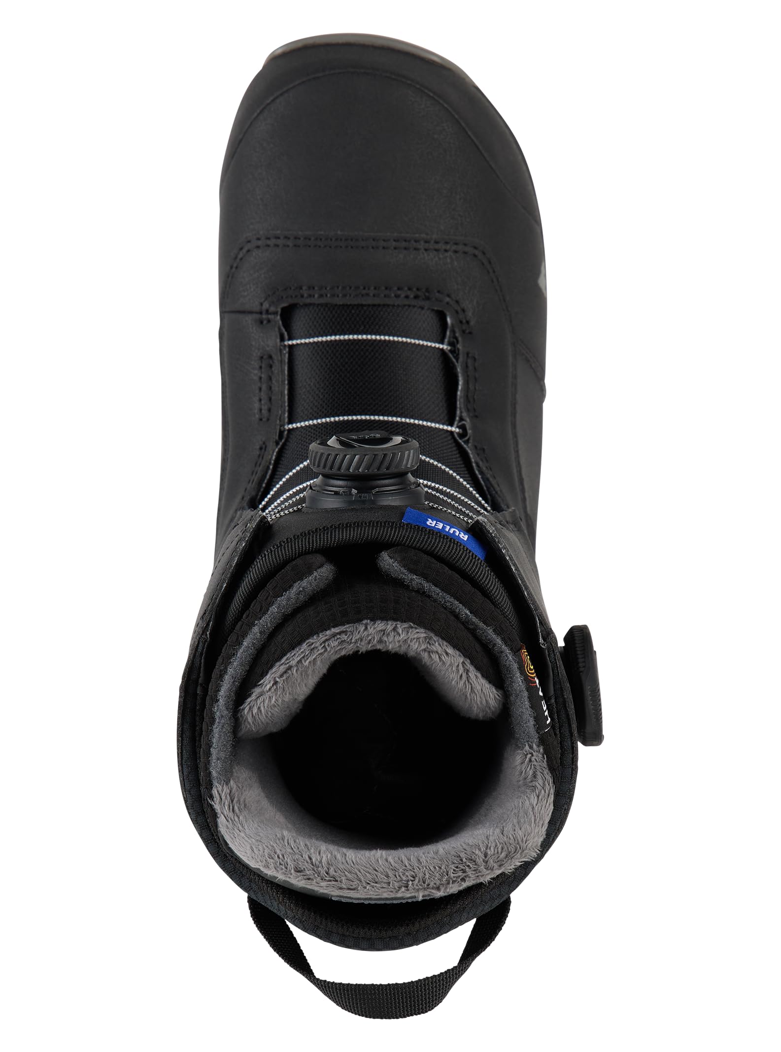 Burton Men's Ruler BOA Snowboard Boots - Waterproof Winter Boots for Snowboarding & Skiing - Comfortable & Durable Black Snow Boots Size 11.5 - Perfect for Mountain Adventures & Cold Weather Sports