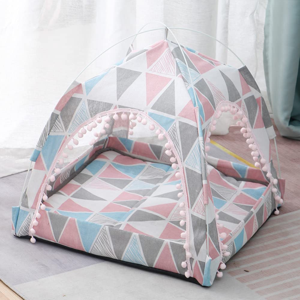 Breathable Pet Tent House for Cats & Dogs - Indoor Outdoor Playpen