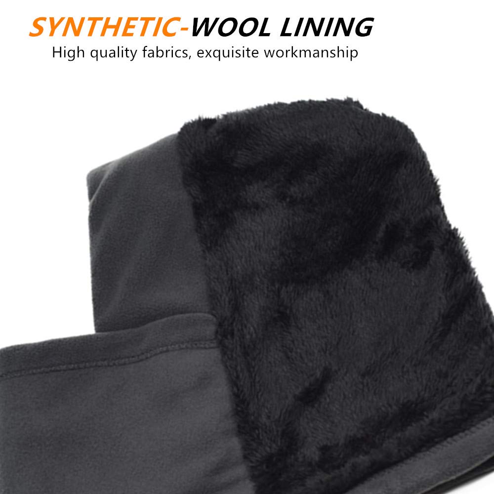 Windproof Thermal Balaclava Face Mask for Men & Women - Cold Weather Ski Mask for Winter Sports, Running & Outdoor Activities