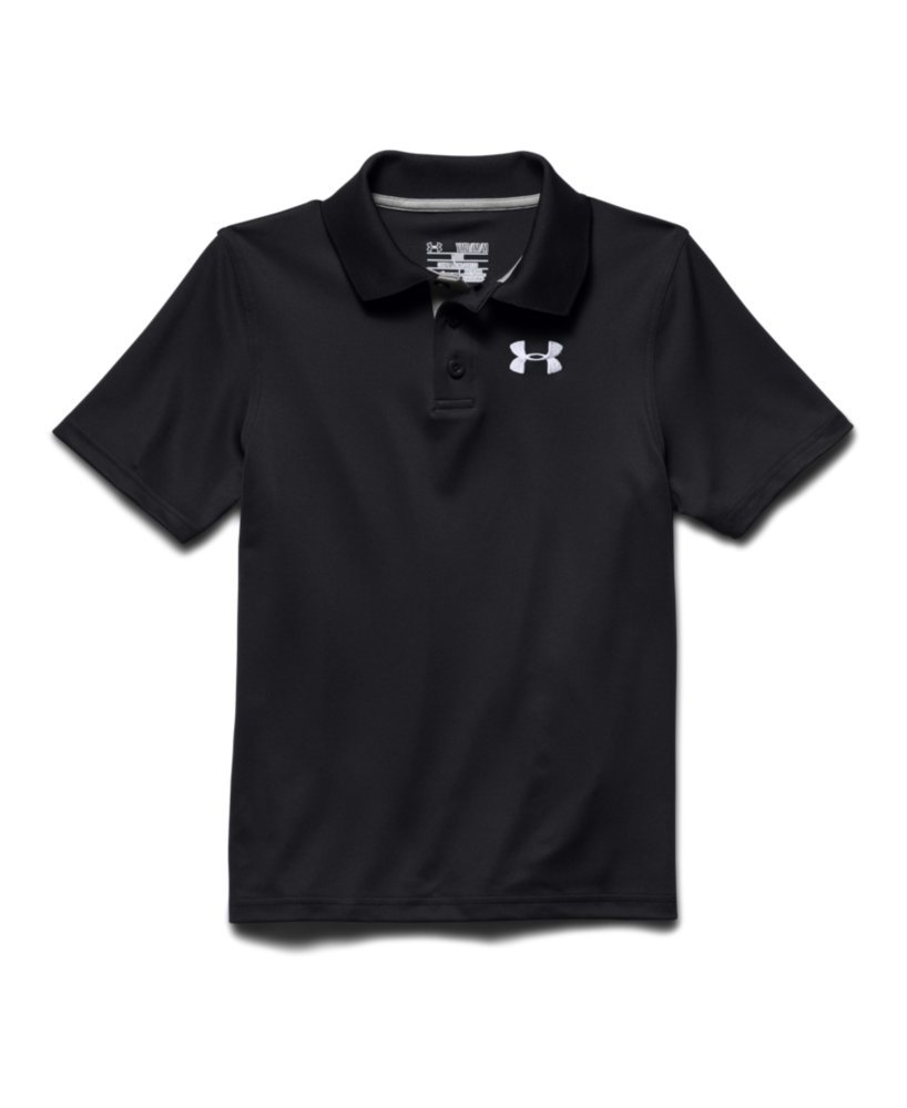 Under Armour Boys' Match Play Polo Shirt - Moisture-Wicking Performance Golf Shirt for Kids - Perfect for Junior Golf Tournaments & Summer Sports Activities
