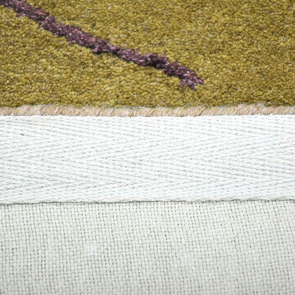 Solace Hand Tufted Rug - Soft Modern Area Rug for Living Room, Bedroom & Nursery - Premium Wool Carpet with Non-Slip Backing