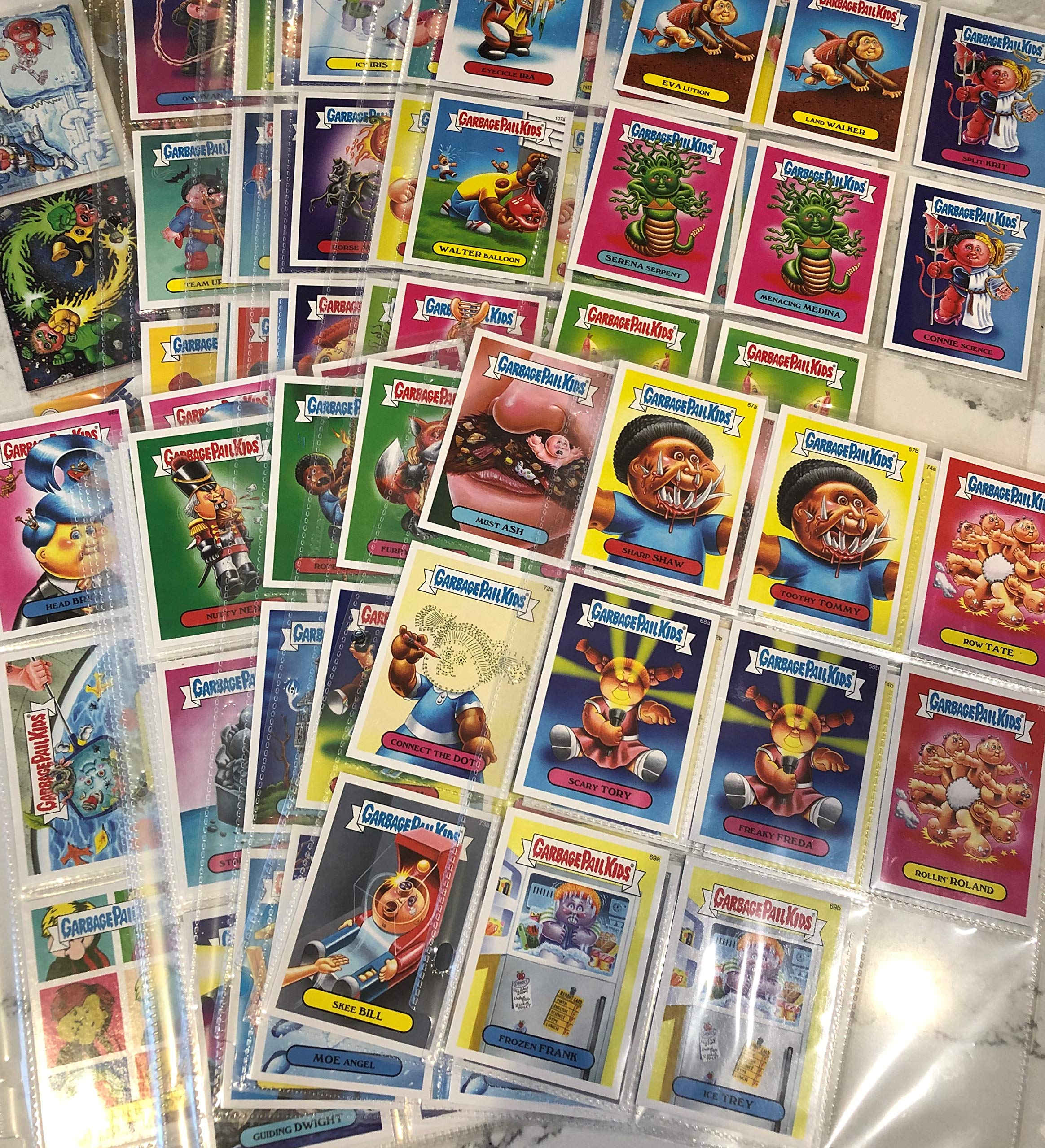 Complete Garbage Pail Kids 2014 Series 2 Trading Card Set - 132 a/b Base Cards GPK Collection for Collectors & Trading Card Games