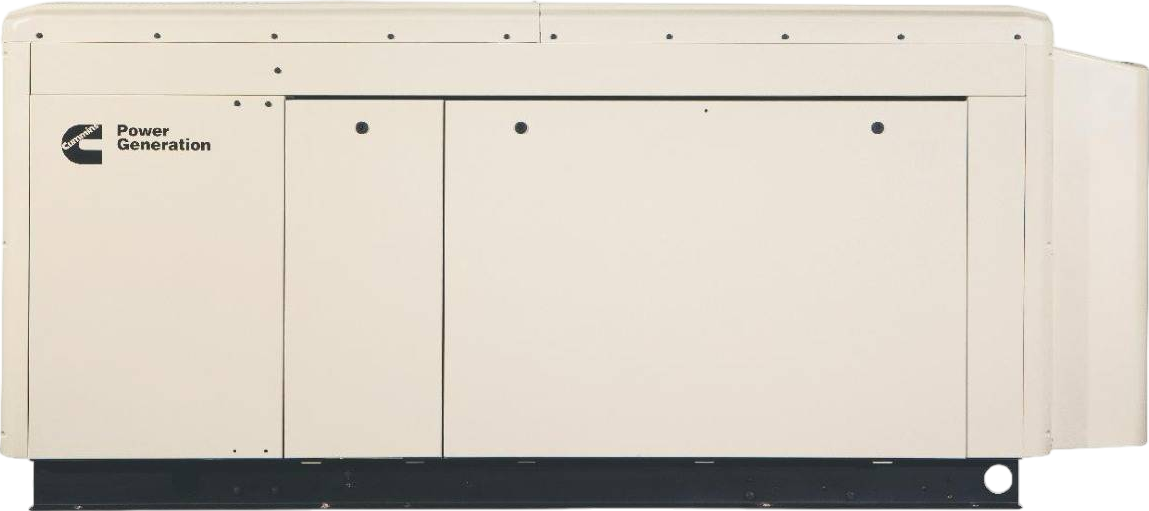 Cummins RS36 36kW Quiet Connect™ Series Liquid Cooled 3-Phase 120/208V Standby Generator - LP/NG Compatible (Model A051Y418) for Home Backup Power During Outages & Emergency Use
