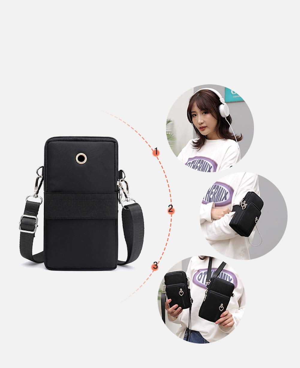 Women's Mini Crossbody Phone Wallet Bag - Small Shoulder Purse with Strap for iPhone & Cards - Perfect for Travel, Shopping & Daily Essentials
