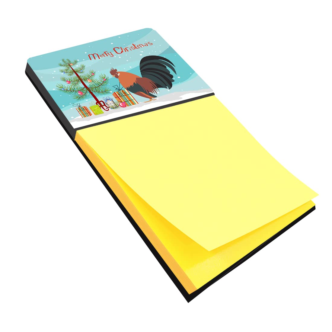 Caroline's Treasures Dutch Bantam Chicken Christmas Sticky Note Holder - Colorful Holiday Office Desk Organizer (BB9203SN) | Perfect for Home, Office & School Organization During Festive Season