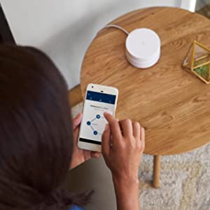 Google WiFi 3-Pack - Whole Home Mesh WiFi System for Seamless Coverage | Perfect for Large Homes, Smart Devices & 4K Streaming