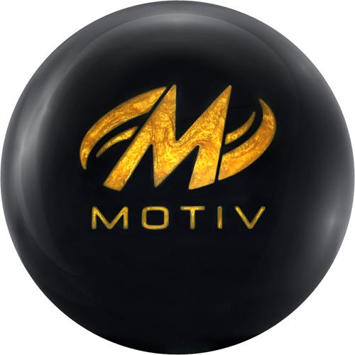 Motiv Black Venom Bowling Ball - High Performance Reactive Resin for Strikes & Spares | Perfect for League Play & Tournament Competition