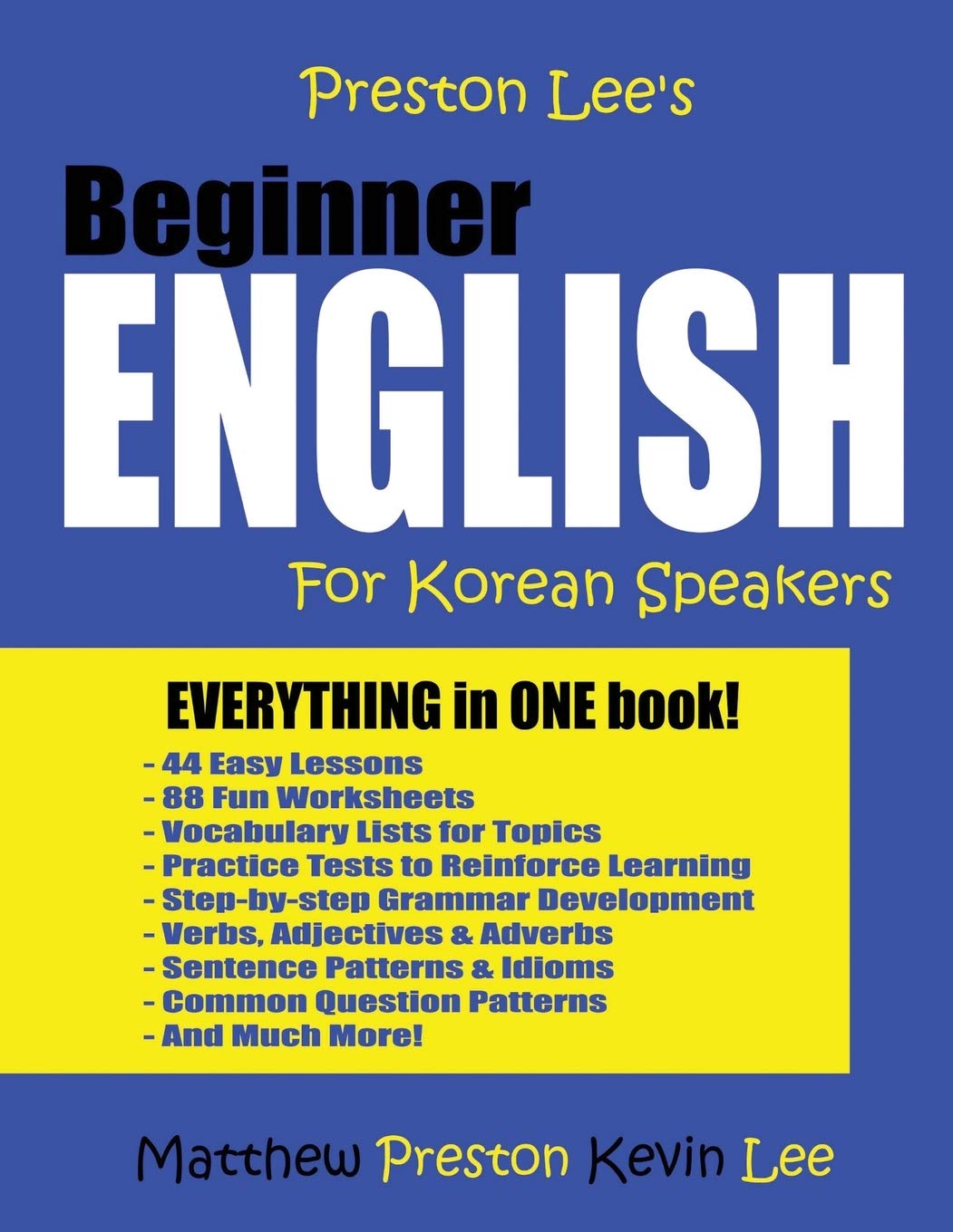 Preston Lee's Beginner English for Korean Speakers - Learn English Easily for Everyday Conversations, Travel, and Business