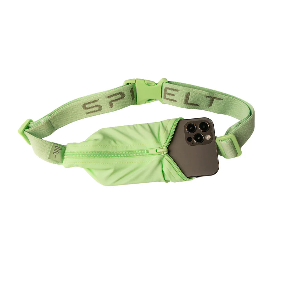 SPIbelt Monochromatic Running Belt - Slim Waist Pack for Jogging, Hiking & Travel - Secure & Lightweight Fitness Accessory