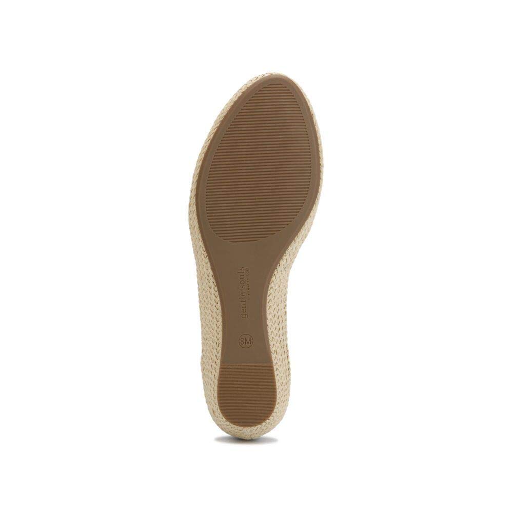Gentle Souls by Kenneth Cole Women's Espadrille Wedge Sandals | Comfortable Summer Casual Shoes for Beach, Vacation & Everyday Wear