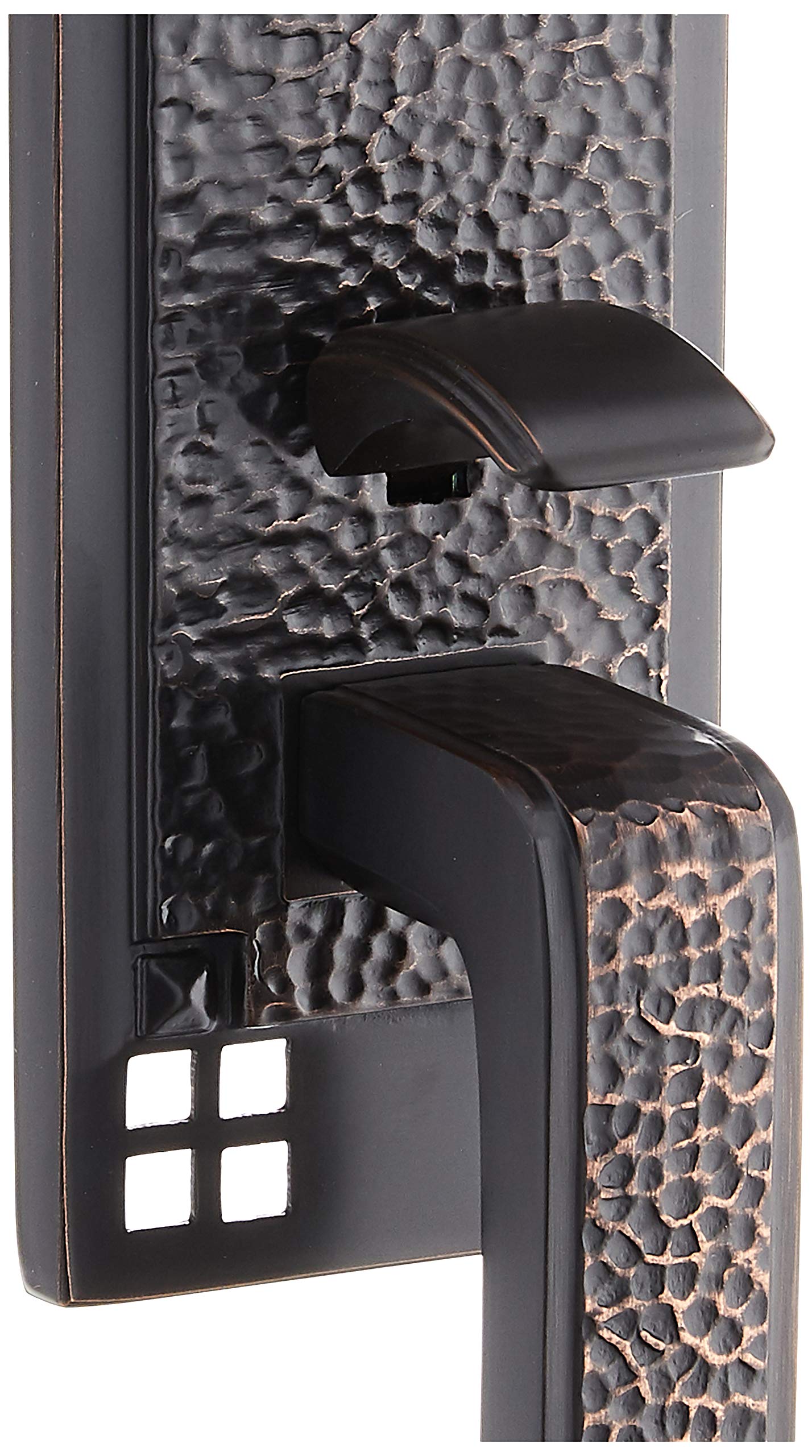 Emtek 4811 Oil Rubbed Bronze Door Handleset - Premium Entry Door Hardware for Home Security & Style - Perfect for Front Doors, Interior Doors & Office Spaces