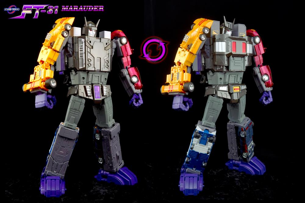 Fans Toys FT-31E Bandit Combiner Action Figure - Transformers Masterpiece Collectible Toy for Fans & Display Scenes