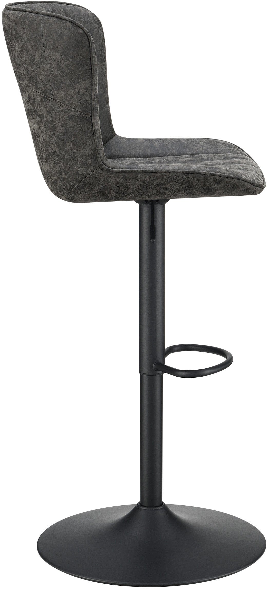 Office Star Kirkdale Height Adjustable Stool - 2 Pack Set [KRK2] | Ergonomic Swivel Stool for Home Office, Kitchen Island & Bar Counter