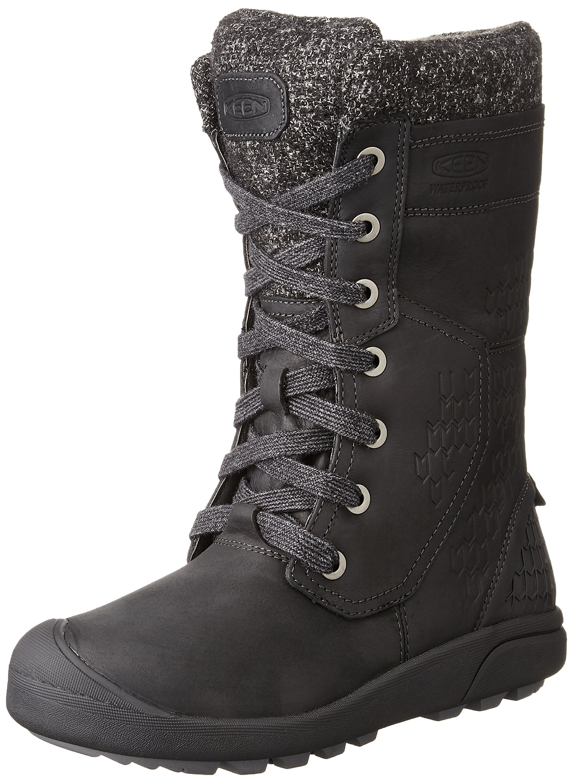 KEEN Women's Fremont Lace Tall Waterproof Hiking Boots - Comfortable & Durable Outdoor Shoes for Hiking, Camping & Winter Activities