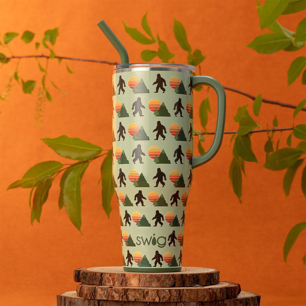 Wild Thing Mega Mug 40oz - Extra Large Insulated Tumbler for Coffee, Tea & Cold Drinks - Perfect for Camping, Office & Outdoor Adventures