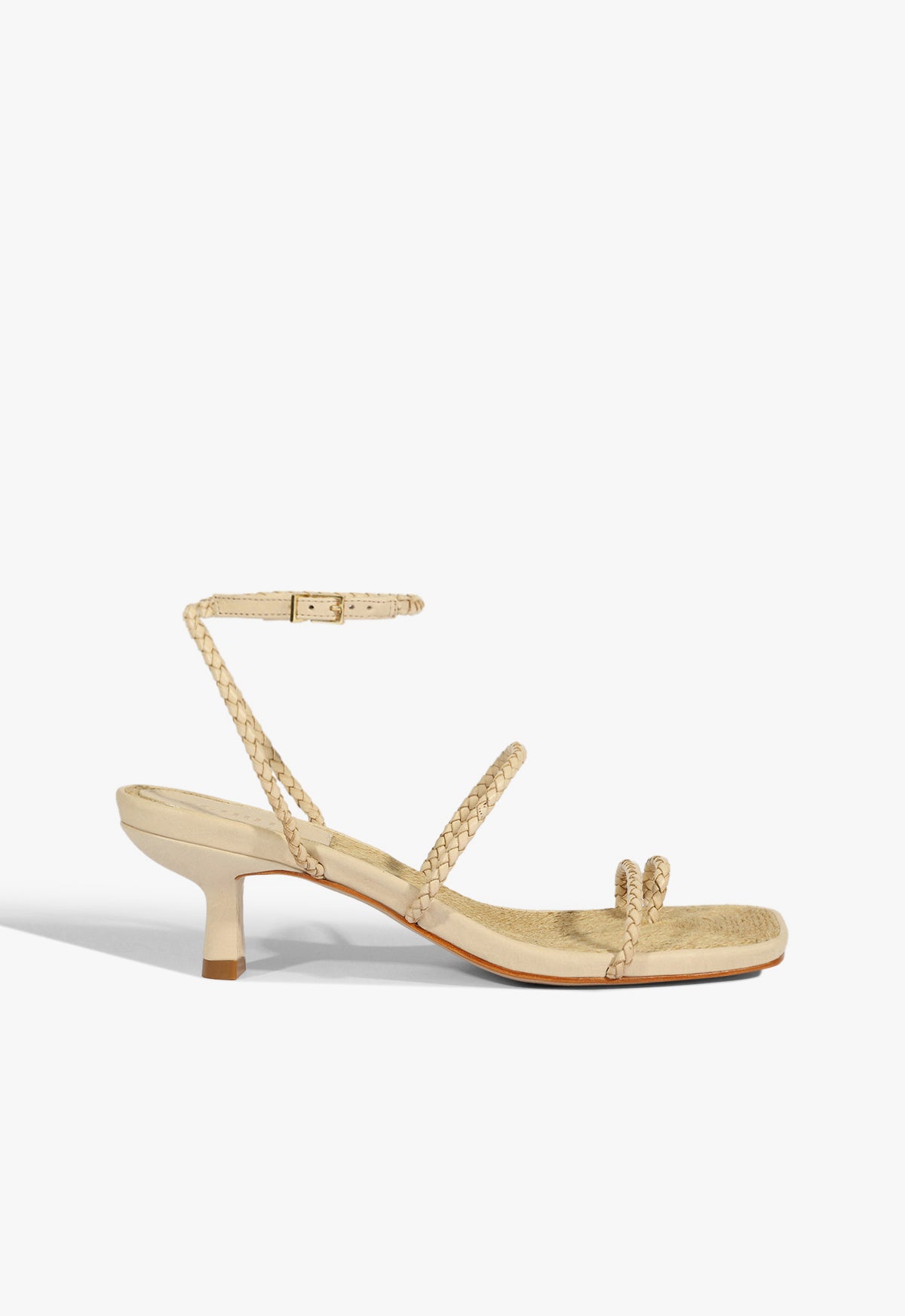 Kaya Straw Mid Sandal - Comfortable Bohemian Summer Sandals for Women | Perfect for Beach, Vacation & Casual Outfits