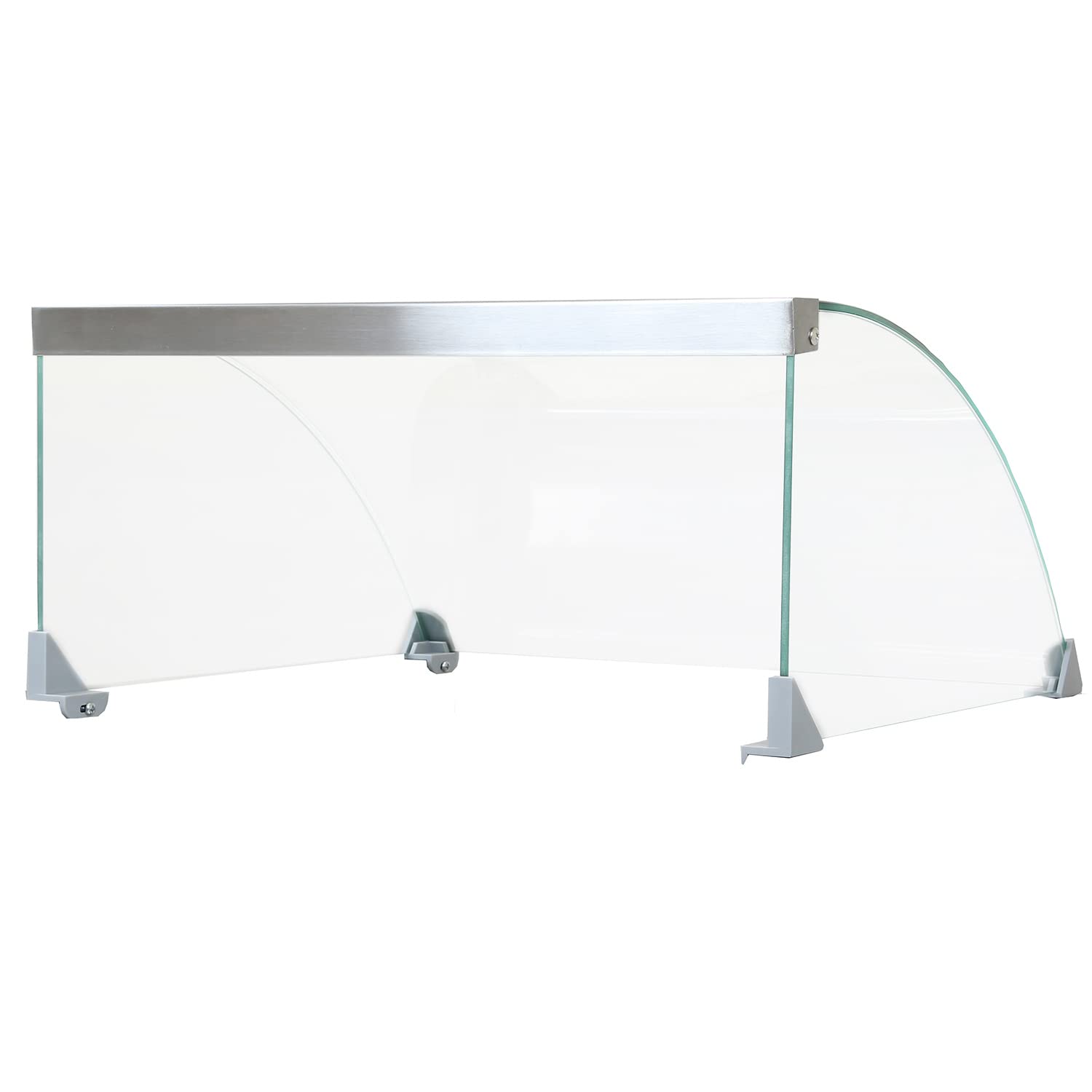 Commercial Hot Dog Roller Sneeze Guard - Clear Sanitary Cover for 11-Roller Machines (Hot Dog Roller Not Included) - Perfect for Food Trucks, Convenience Stores & Hot Dog Stands