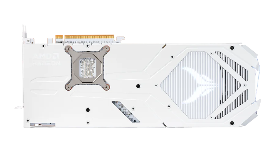 PowerColor Radeon RX 9070 XT Red Devil Spectral White 16GB GDDR6 Gaming Graphics Card - High Performance GPU for 4K Gaming, VR & Content Creation
