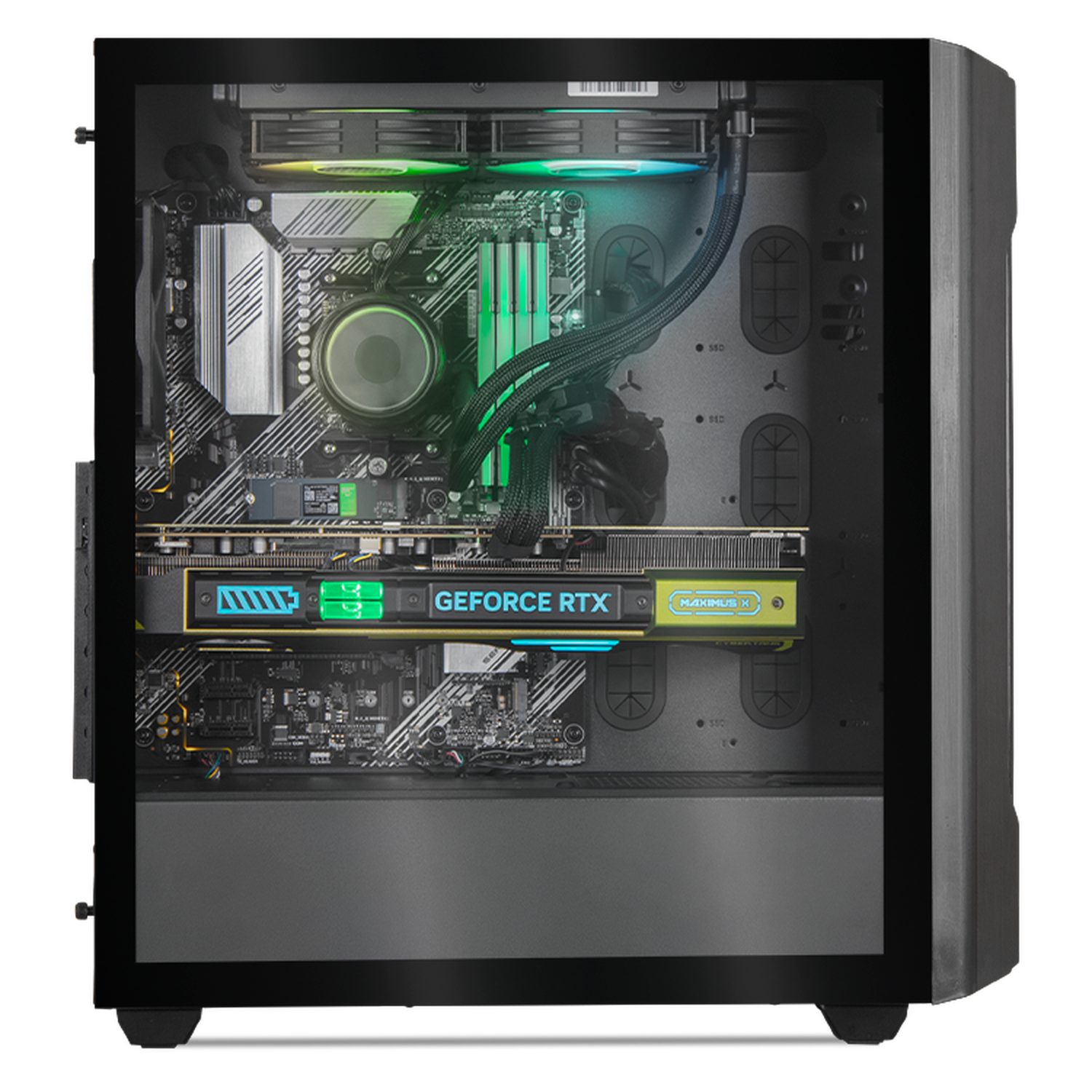 Xtreme Gaming PC with NVIDIA GeForce RTX 4080, AMD Ryzen 9, 32GB RAM, 1TB SSD, Liquid Cooling & WiFi - Ultimate 4K Gaming & Streaming Setup for Esports & Content Creation