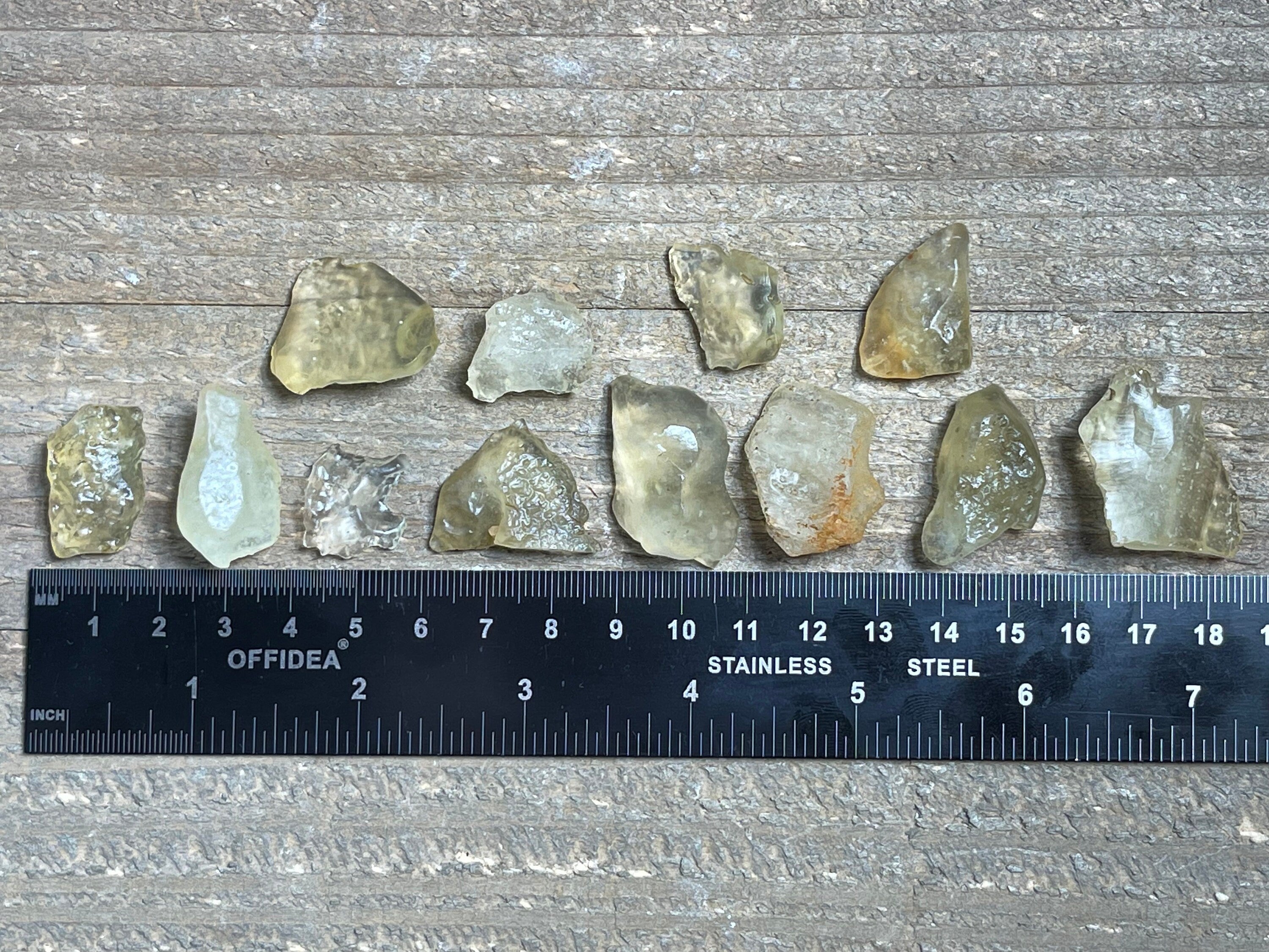 Libyan Desert Glass Raw Crystals - Rare 50g Lot | Unique Gift & Home Decor | Natural Healing Stones for Meditation, Jewelry Making & Crystal Collection (47190)