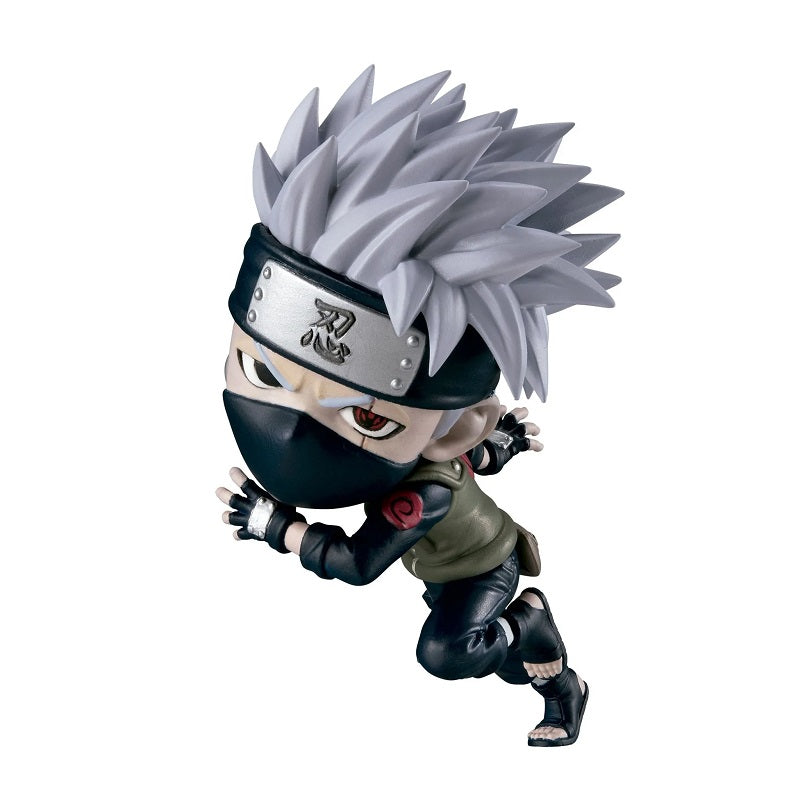 Bandai Chibi Masters Naruto Shippuden Kakashi Hatake Vinyl Figure - Anime Collectible for Home Decor & Gift for Naruto Fans
