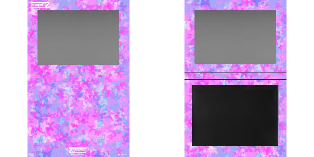 Custom Extra Large Z Palette - Magnetic Makeup Palette for Eyeshadow & Blush - Perfect for Professional Makeup Artists & Travel