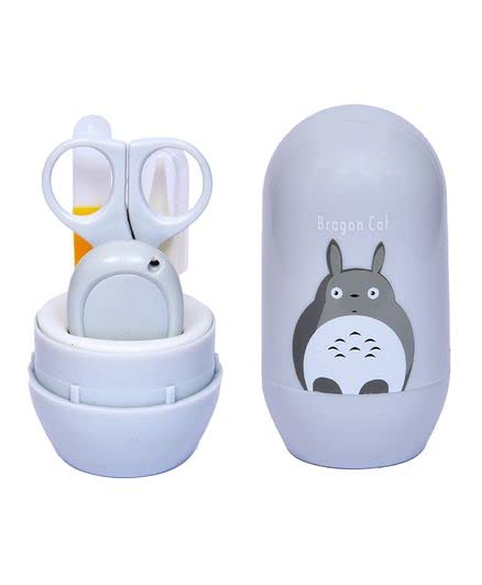 4-in-1 Baby Nail Care Kit - Safe Baby Nail Clippers, Files & Grooming Tools for Newborns & Toddlers - Perfect for Gentle At-Home Baby Care & Travel Essentials
