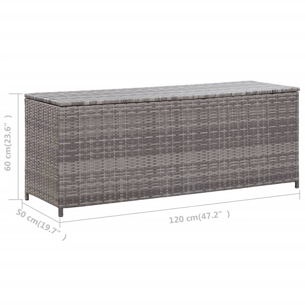 Outdoor Rattan Storage Box 47.2