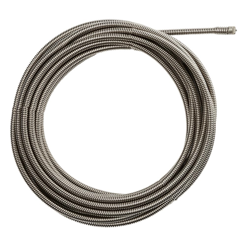 Milwaukee 3/8 Inch x 25 Feet Inner Core Coupling Cable with Rustguard Coating - Heavy Duty Power Tool Accessory for Construction, Automotive & Industrial Applications