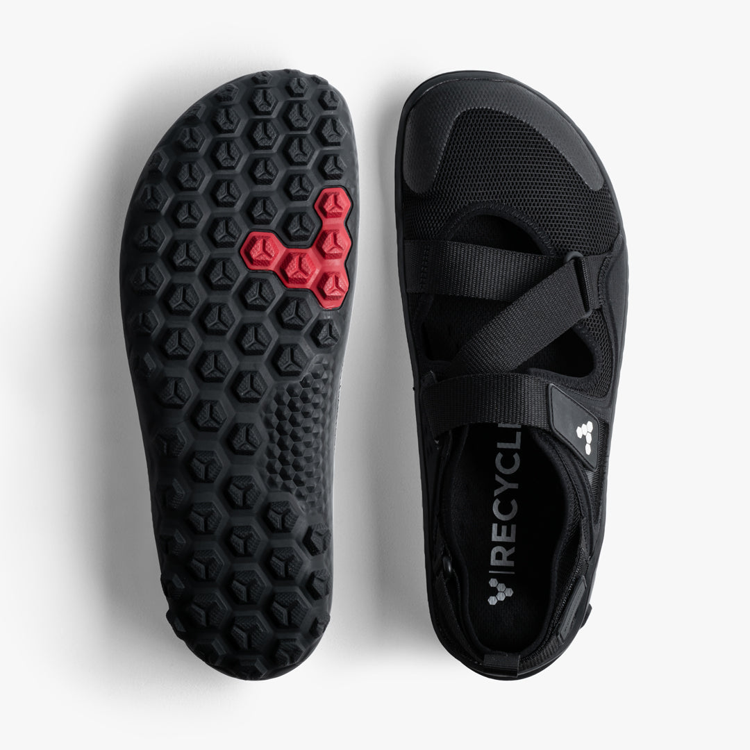Vivobarefoot Men's Tracker Sandal - Barefoot Adventure Sandals for Hiking, Travel & Outdoor Activities | Lightweight & Durable Waterproof Design
