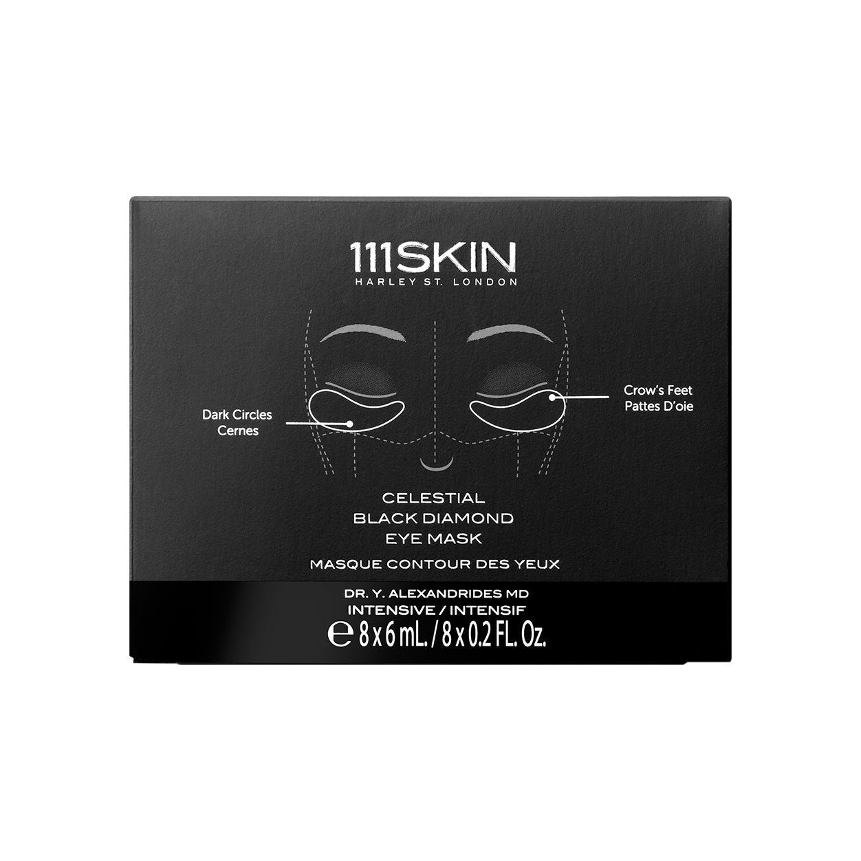 Celestial Black Diamond Eye Mask for Sleep & Relaxation - Cooling Gel Eye Mask for Puffy Eyes, Dark Circles & Stress Relief - Perfect for Travel, Spa & Home Use