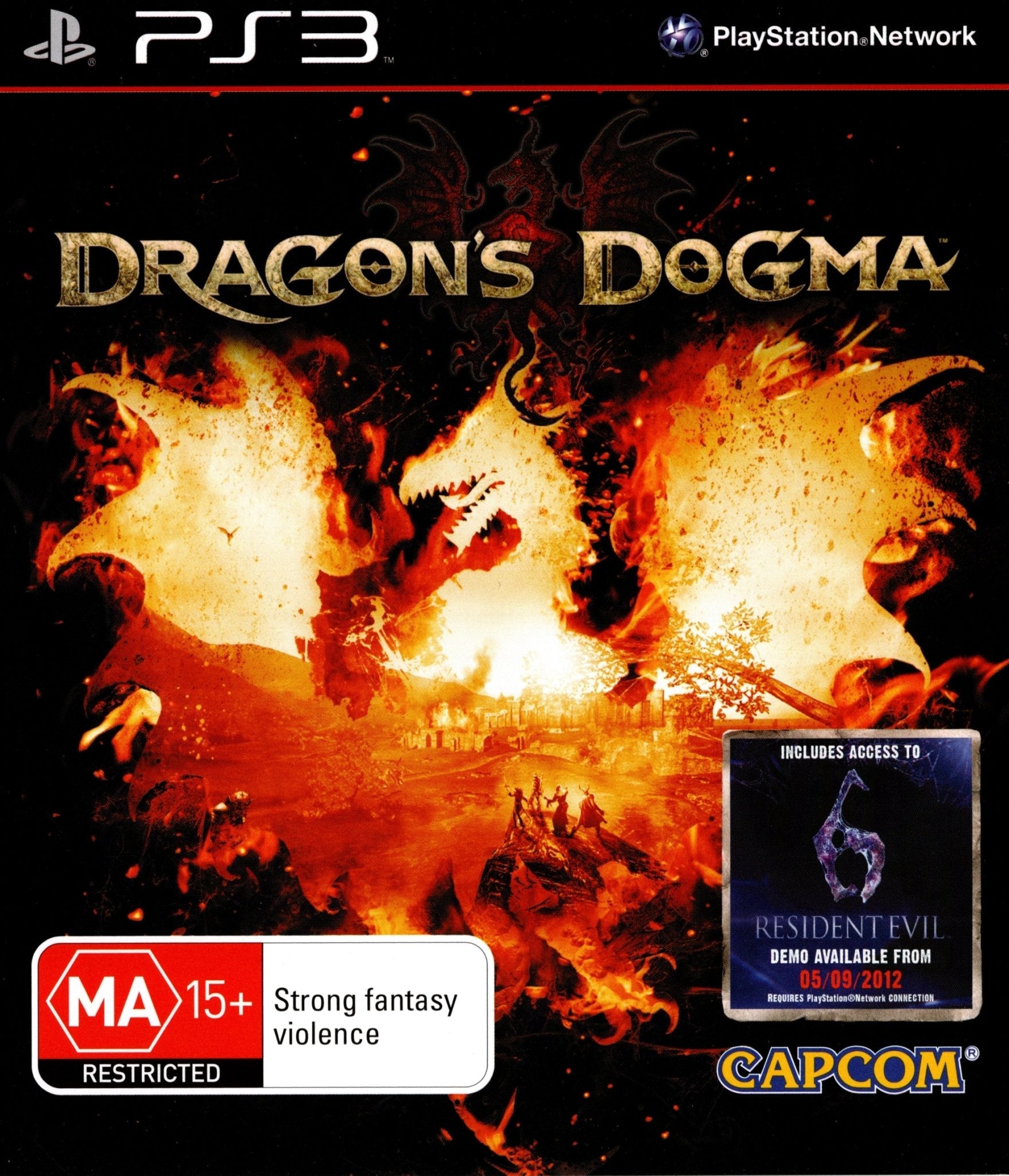 Dragon's Dogma - Action RPG Game for PlayStation 3 (PS3) - PAL Version - Epic Fantasy Adventure for Gamers