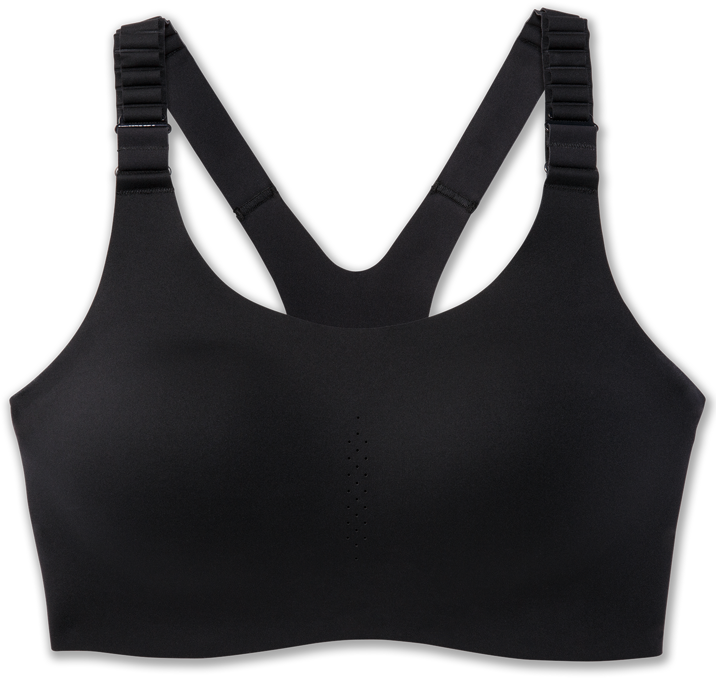 Women's Dare Racerback Sports Bra 2.0 - High Impact Workout Running Bra - Breathable & Supportive Activewear (Black) - Perfect for Gym, Yoga & Marathon Training