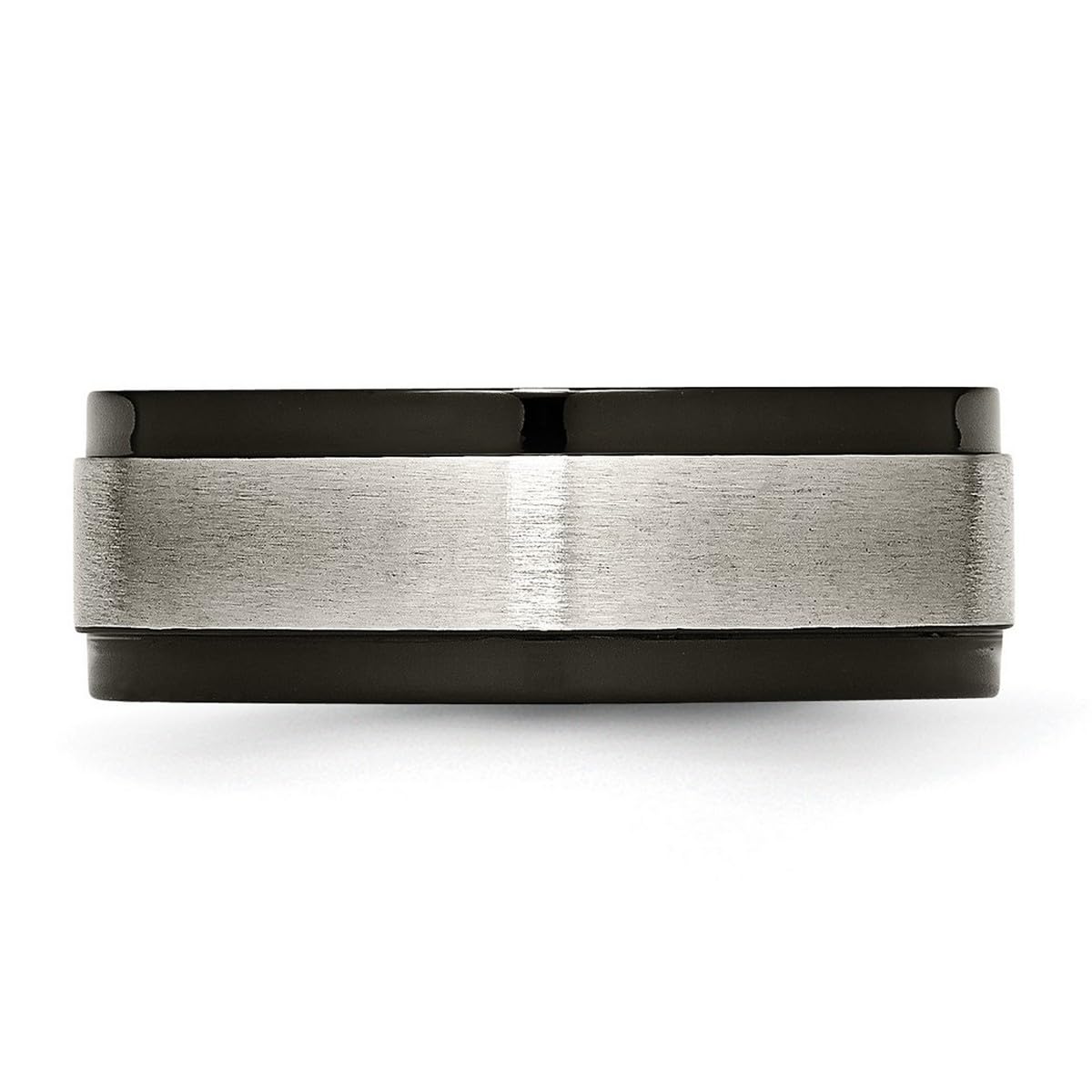 Titanium Two-Tone Band Ring for Women & Men - Stylish & Durable for Everyday Wear