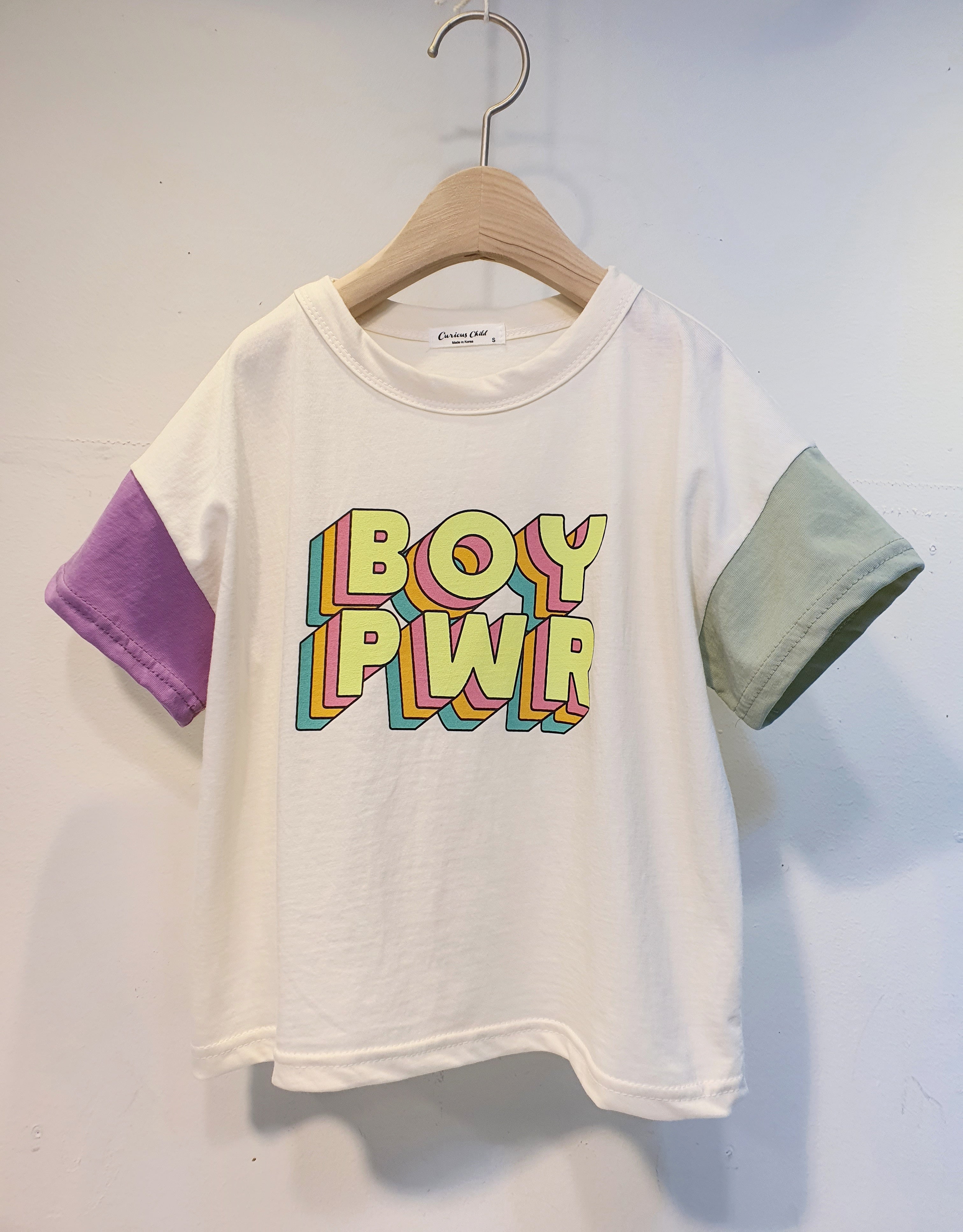 BOYPWR Summer Tee - Cool Boys' Cotton T-Shirt for Kids | Soft & Breathable Short Sleeve Shirt for Outdoor Play, Beach & Summer Activities