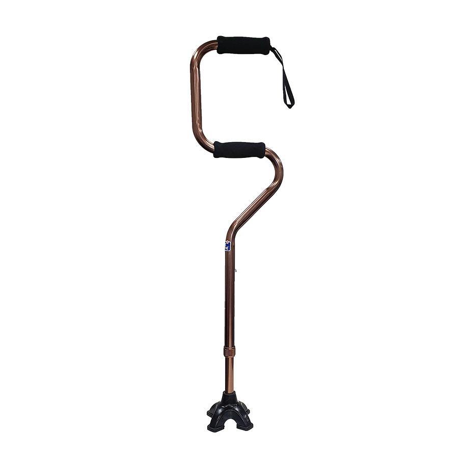 Lightweight Aluminum Walking Cane - Adjustable Height, Non-Slip Handle for Seniors & Mobility Support - Perfect for Hiking, Travel & Everyday Use