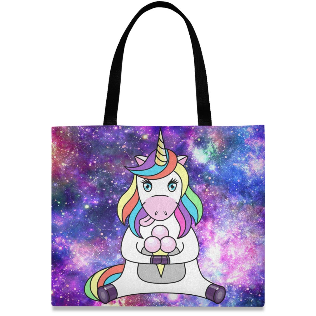 Stylish Women's Canvas Tote Bag - Casual Shoulder Handbag for Shopping, Gym, Hiking, Picnic, Travel & Beach | Perfect for Work, School & Daily Use