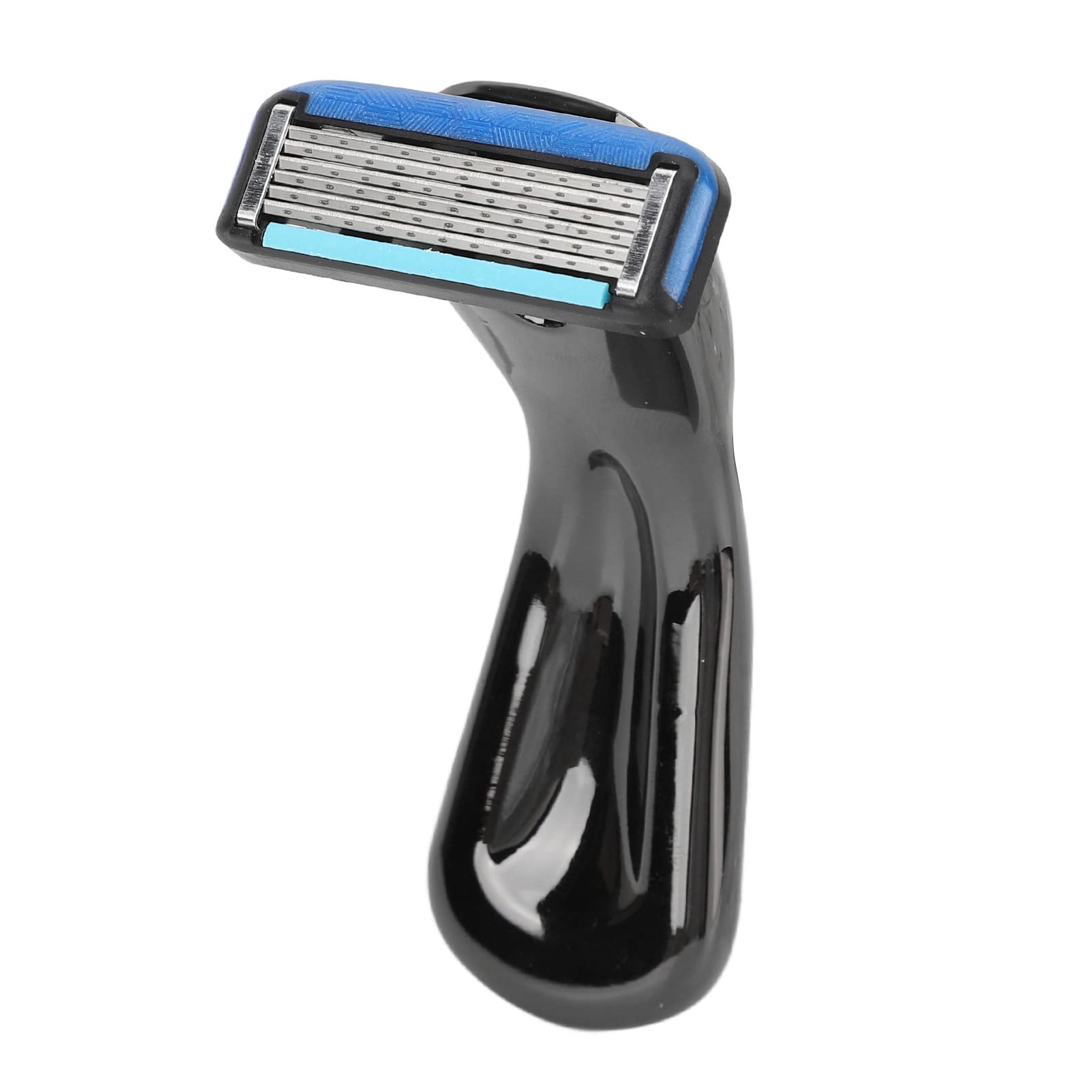 Premium Men's Safety Razor - Gun Black Waterproof Manual Shaving Razor for Barber & Travel | Portable Removable Blade for Smooth Shaving at Home & On The Go