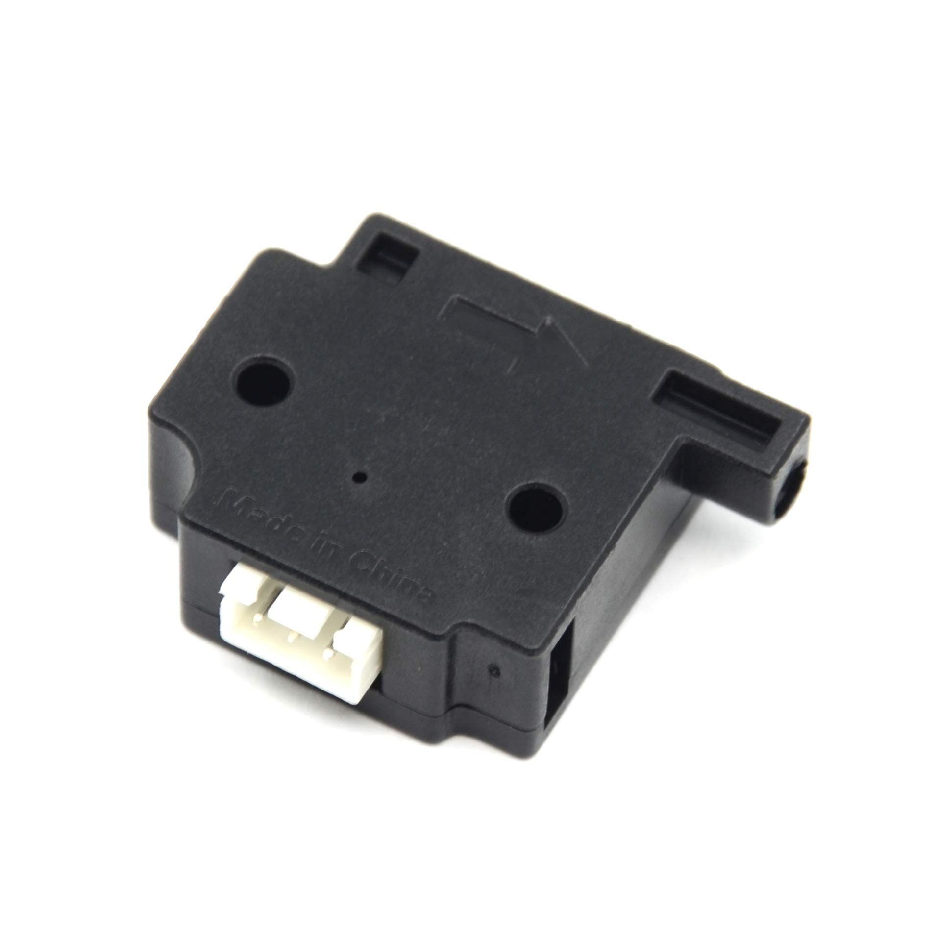 1.75mm 3D Printer Filament Runout Sensor - Black Filament Detection Module with Pause Function for Smooth Printing | Perfect for Ender 3, CR-10, Anycubic & DIY 3D Printers