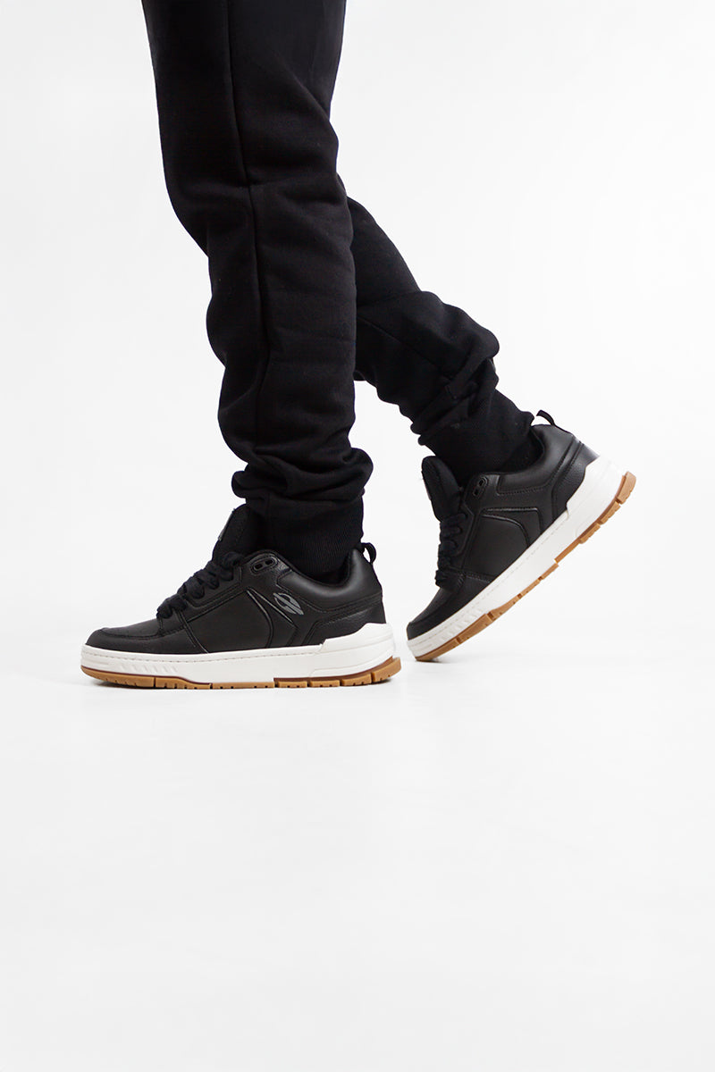 Mormaii Crest Black Gum WNT Sneakers - Stylish & Comfortable Men's Casual Shoes for Walking, Running & Everyday Wear