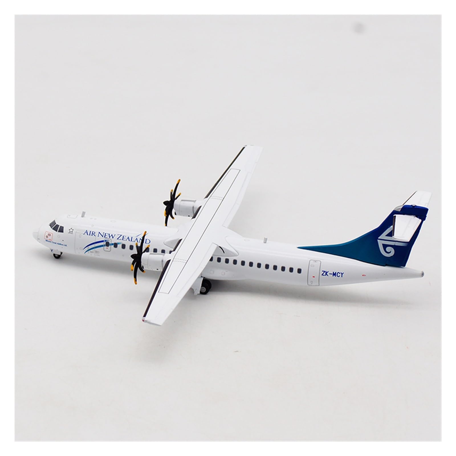 1/200 Scale ATR-72 ZK-MCY Air Zealand Airlines Decorative Aircraft Model - Collectible Display for Adults & Kids - Perfect for Home Office Decor, Aviation Enthusiast Gifts, and Toy Collections