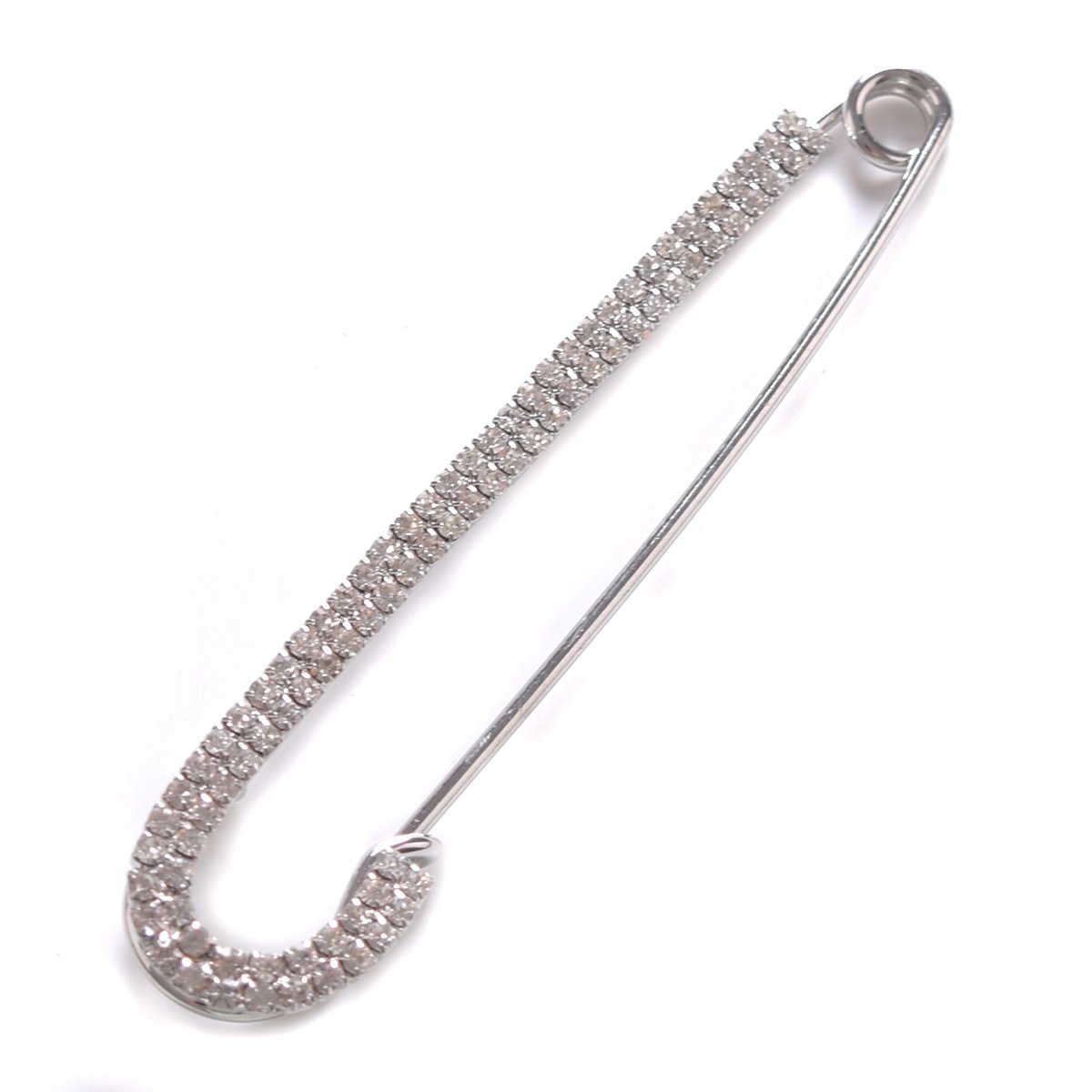 Elegant Crystal & Pearl Brooch Pin for Women - Fashionable Clothes Pins - Perfect for Blazers, Scarves, Hats & Special Occasions