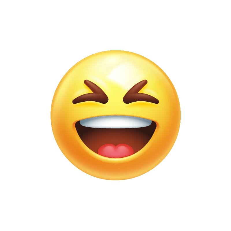 Fun & Colorful Emoji Decals for Laptops, Phones & DIY Crafts - Express Your Mood with Stickers for Kids & Teens