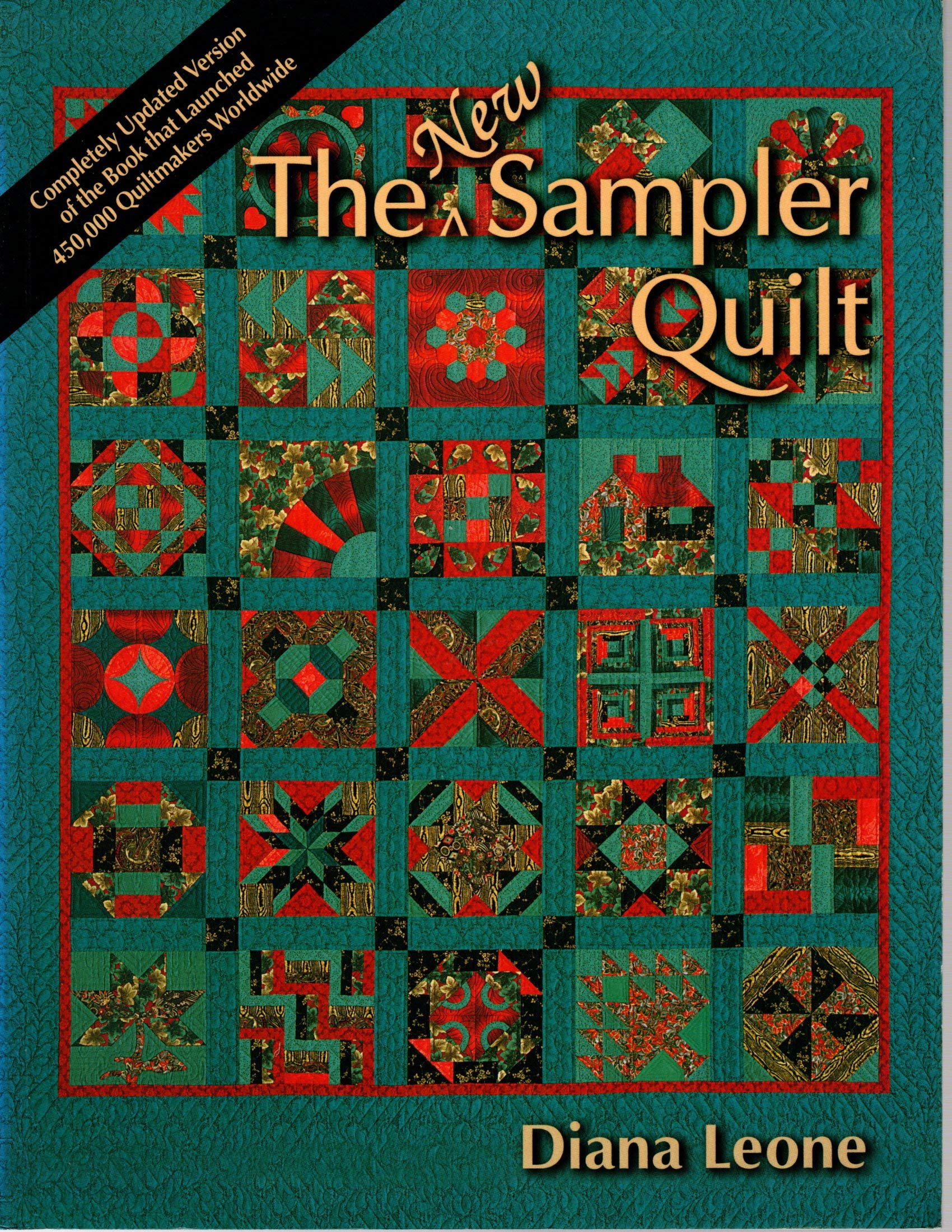 Premium Sampler Quilt Set - Handmade Patchwork Bedspread for Cozy Home Decor | Perfect for Bedroom, Living Room & Gift Giving
